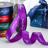Single Face Satin Ribbon for Gift Packaging and Cake Decoration - Himpall